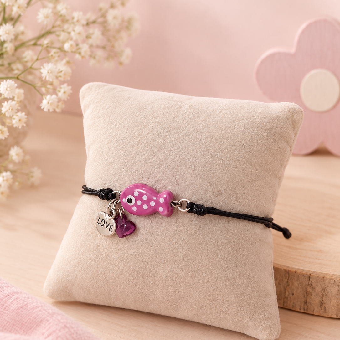 Shamballa - Poisson Color Love violette