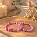 Bracelet Mère&Fille - Rose Complice