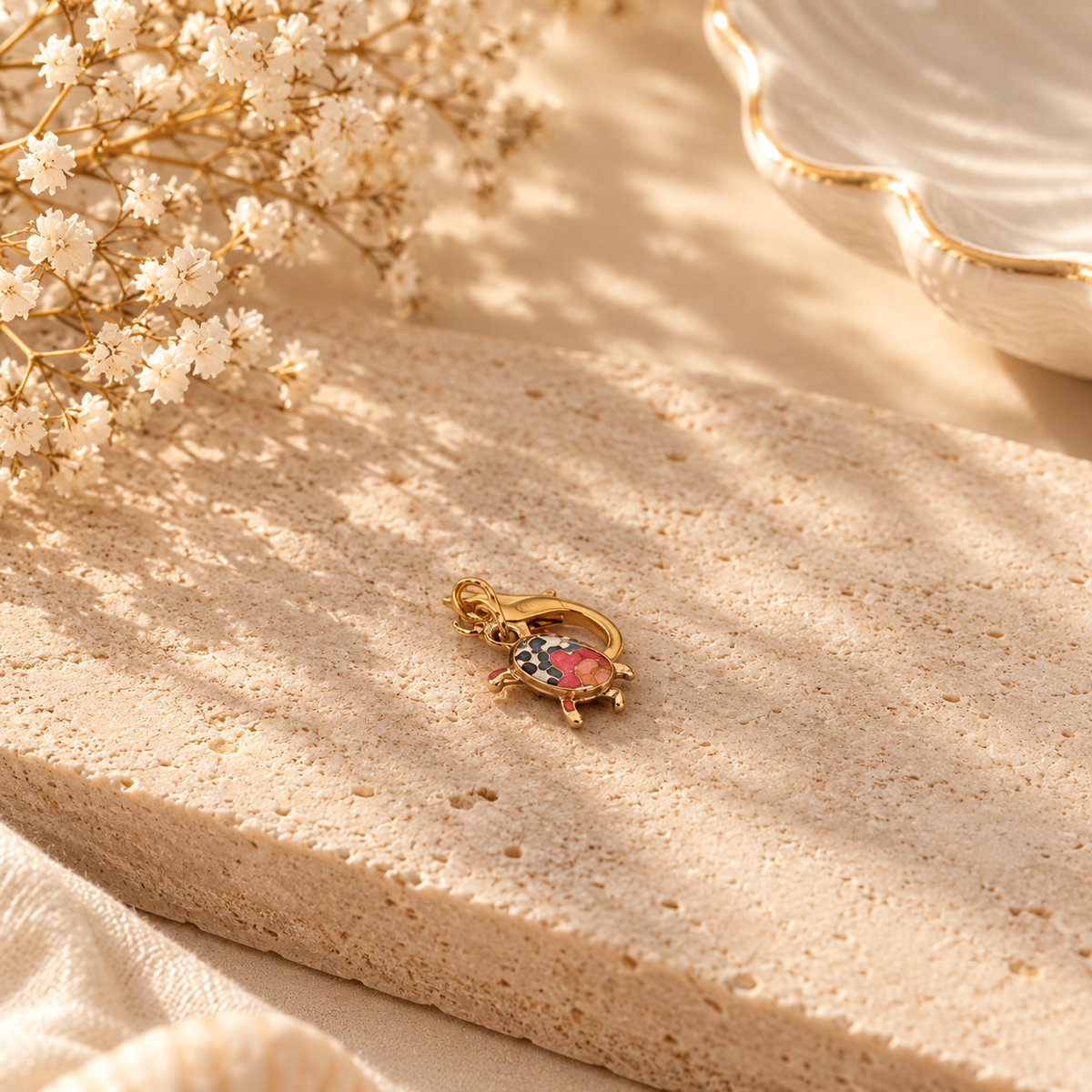 Accroches breloques - Petite Tortue