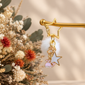 Bijoux de sac - Étoile blanche