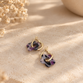 Boucle D'oreille - Fleur de Prune