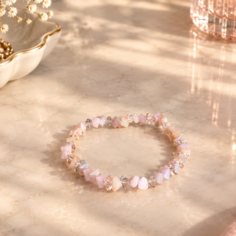 Bracelet - Nuage Rosé