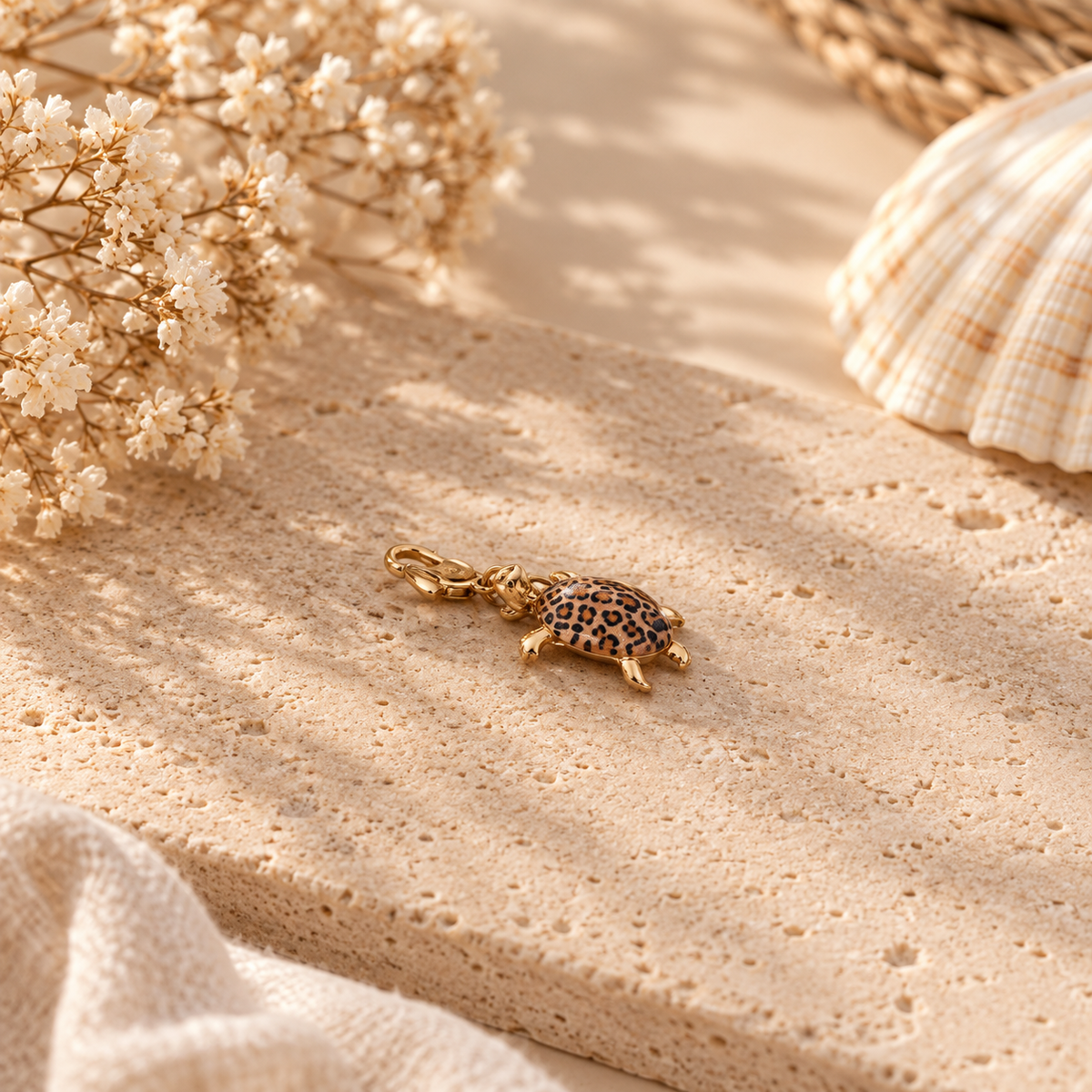Accroches breloques - Petite Tortue