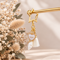 Bijoux de sac - love blanc