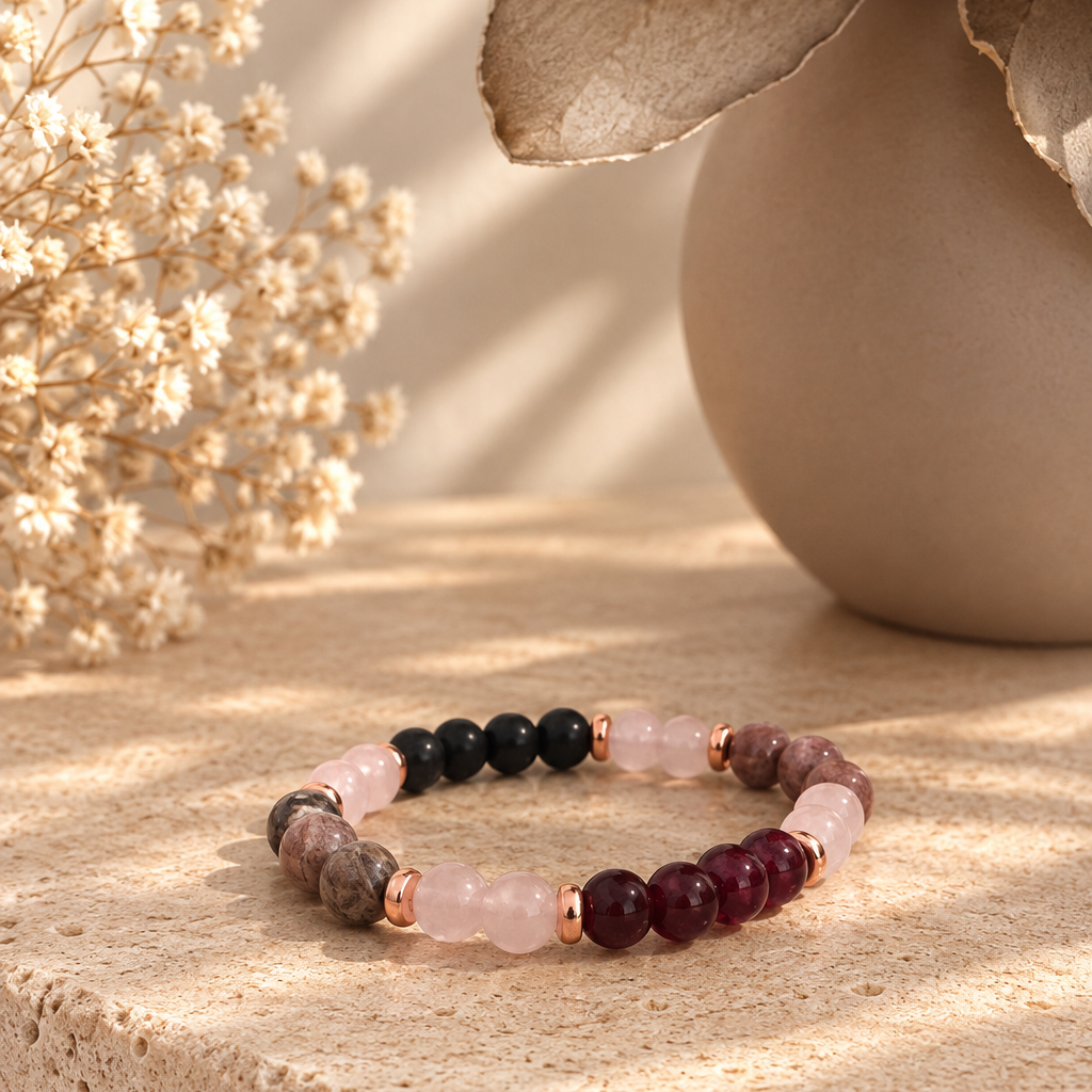 Bracelet - Rose Élégance