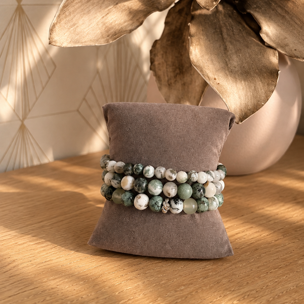 Bracelet - Agate Arbre