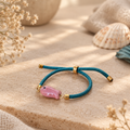 Shamballa - Poisson rose/bleu