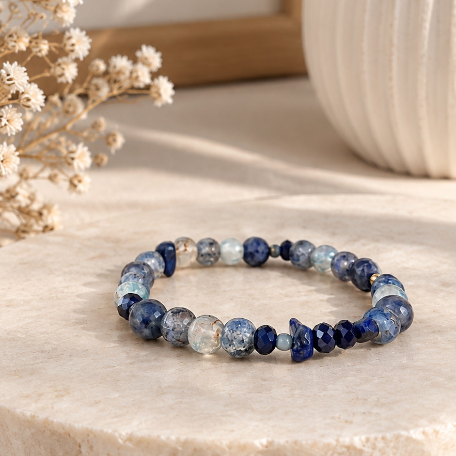 Bracelet - Bleu Céleste