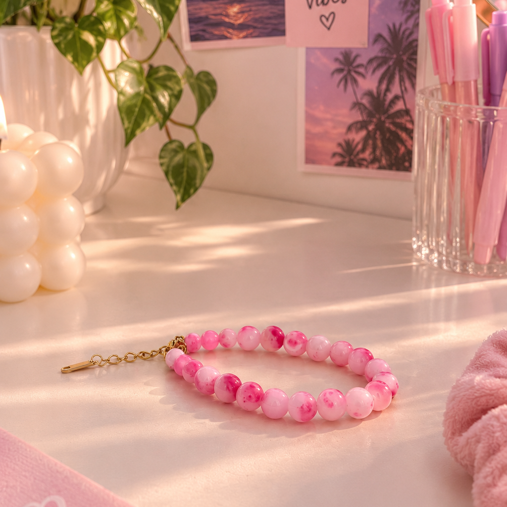 Bracelet de Grande - Douceur Rosée